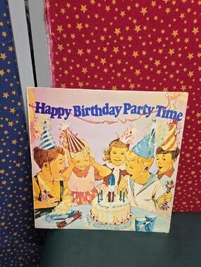 **Happy Birthday Party Time Pink Kids' Party Sign**